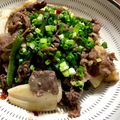 にゃん♪にゃん♪'s cooksnap of when they made エスニック風な牛肉炒め☆.