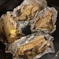 よしよしを's cooksnap of when they made ササミとキノコのホイル焼き.