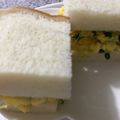 ma___111's cooksnap of when they made ☆卵サンド！カイワレ大根入り！彩り綺麗☆.