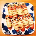 クック0UQGY0☆'s cooksnap of when they made ハロウィン☆ミイラウインナー.