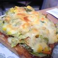 とめすけ's cooksnap of when they made 食パンで♫お好み焼き♪トースト♫.