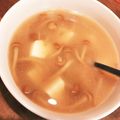 ぼぼぼぼ♪'s cooksnap of when they made なめこと豆腐の味噌汁.