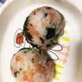 67luna's cooksnap of when they made おにぎり朝食☆鮭と韓国海苔のおにぎり.