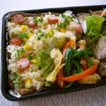 runa10's cooksnap of when they made 混ぜチャーハン.