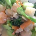 はぴたん５'s cooksnap of when they made シーフードミックスとブロッコリーの塩炒め.