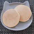よーちゃんママ☆'s cooksnap of when they made ＊離乳食後期＊林檎のパンケーキ.
