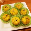 えみップ's cooksnap of when they made ＊茶巾で簡単☆スイートポテト＊.