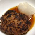 ねむねむ2's cooksnap of when they made 和風ﾊﾝﾊﾞｰｸﾞに☆大根おろしｿｰｽ.