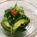 mami＊s's cooksnap of when they made あと１品に！きゅうりとしその梅わさび和え.