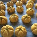 sweetmammy's cooksnap of when they made ハロウィンの超簡単かぼちゃクッキー.