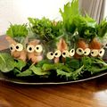 mikey13's cooksnap of when they made 生春巻きのオバケでハロウィンパーティ♬.