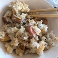 もんす。's cooksnap of when they made 魚肉ソーセージと卵のチャーハン.