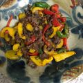 キャビィーママ's cooksnap of when they made 牛肉とピーマンのオイスターソース炒め.