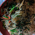 yuriレシピ's cooksnap of when they made 菜の花と厚揚げのチャプチェ風.