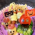 箪笥にゴン太's cooksnap of when they made 髪が生えたミイラ ソーセー人★ハロウィン.