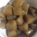 もりのりころ's cooksnap of when they made 《簡単安いおつまみ》蒟蒻と大根の煮物.