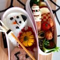 まりりんのわやから's cooksnap of when they made かぼちゃとおばけのハロウィン弁当♪.