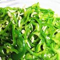 otane3's cooksnap of when they made 簡単 無限ピーマン シラスバージョン.