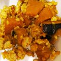 GmamaG's cooksnap of when they made 煮るのは3分♡カボチャの鶏そぼろあん.