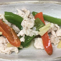 竹富島で会いましょう's cooksnap of when they made 万願寺とうがらし（甘長）と豚肉の生姜炒め.