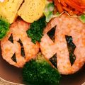 ♡ママ♡♡'s cooksnap of when they made お弁当に簡単★きれい☆にんじんご飯☆.