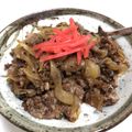 クック60VRFU☆'s cooksnap of when they made 玉ねぎたっぷり！ひき肉丼◎.