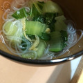 さゆゆゆこ's cooksnap of when they made 簡単☆青梗菜と春雨の中華スープ.