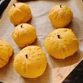かなこさーん's cooksnap of when they made ハロウィンにも♪HMでかぼちゃパン.