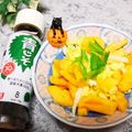 めみたん☆'s cooksnap of when they made 白菜と柿のサラダ♪.