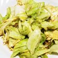 Jyohana's cooksnap of when they made ふわシャキ食感！卵とキャベツの炒めもの.