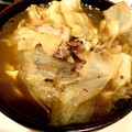Ayakoz's cooksnap of when they made 花椒香るとろとろキャベツのXO醬スープ.