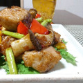 ダイナマイト漆黒's cooksnap of when they made 鰤とエリンギのXO醤炒め。.