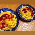 Mai☆Y's cooksnap of when they made ハロウィンオムライスヽ(‾д‾;)ノ.