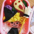 ＠アプリコット's cooksnap of when they made 簡単！ハロウィンの魔女弁当.
