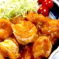 まきぐりん's cooksnap of when they made 簡単！おうちでエビチリ.