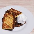 アクセル☆'s cooksnap of when they made カステラをワッフルメーカーで挟む.