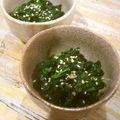 さるちゃんばなな's cooksnap of when they made 栄養満点☆ソフトケールの梅和え。.
