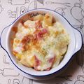 えつエツ's cooksnap of when they made クリームコーンでポテトグラタン.
