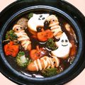 TANA☆chan's cooksnap of when they made ハロウィン鍋 デコ鍋 キャラ鍋.
