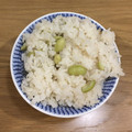 クックJHFDSY☆'s cooksnap of when they made 塩と出し昆布だけ！黒枝豆ご飯。.