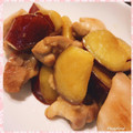 nakamucchi's cooksnap of when they made さつまいもと鶏肉の照り焼き.