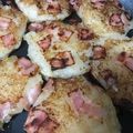 U・x・Uy's cooksnap of when they made ごまとかりかりベーコン入り大根餅.