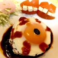 たまゆず's cooksnap of when they made ハロウィンの朝食に+*目玉焼き*+.