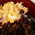 ハッピィ0730's cooksnap of when they made 簡単すぎる二色どんぶり.