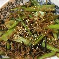 なつ♫'s cooksnap of when they made しらすとかぶの葉の塩昆布炒め☆.