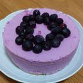 タルタルチキン南蛮's cooksnap of when they made ブルーベリーとヨーグルトのムースケーキ.