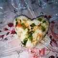 ｻﾞ・ワンピース's cooksnap of when they made 小松菜とじゃこのふりかけおにぎり、お弁当.