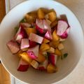 kaho_0207's cooksnap of when they made 華やぎ☆赤カブと柿とチーズのサラダ.