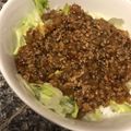 Annjy's cooksnap of when they made ピリ辛＊ひき肉と野菜の中華あんかけごはん.