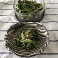 pan・ko's cooksnap of when they made あと一品に♪なすと三つ葉のナムル.